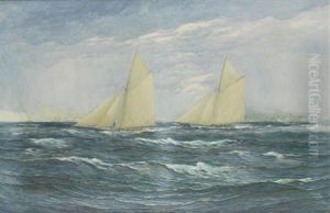 America's Cup Race, September; Thistle And Volunteer