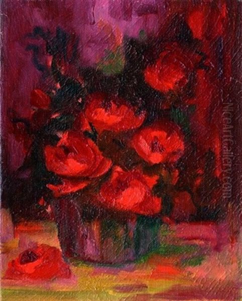 Blumenstilleben Mit Rosen - view 1
