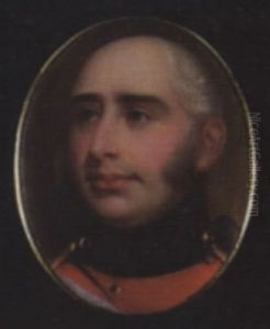 Prince Edward, Duke Of Kent, Father Of Queen Victoria, Wearing Scarlet Uniform With Black Collar