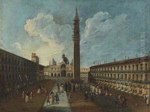 Der Markusplatz In Venedig Der Markusplatz In Venedig