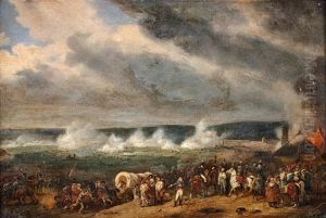Bataille De Valmy by Hippolyte Bellange