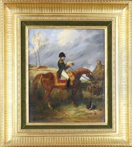 L'arrivee De L'empereur Napoleon 1er Une Carte A La Main