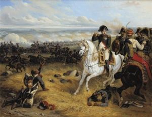 Napoleon A Wagram, Juillet 1809 by Hippolyte Bellange
