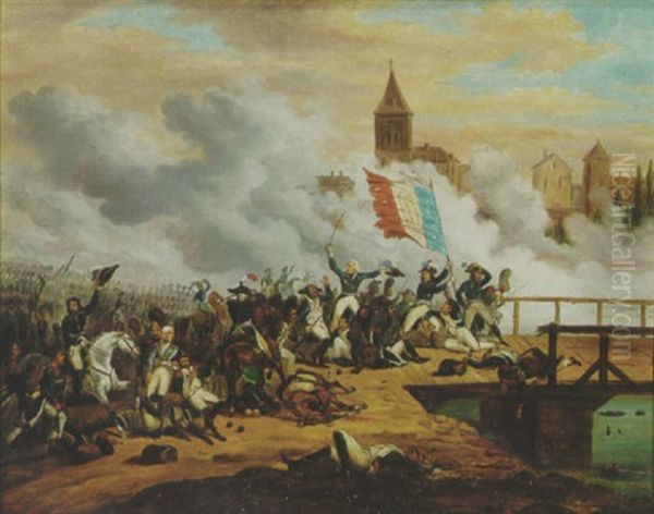 Napoleon At The Pont D'arcole - view 1