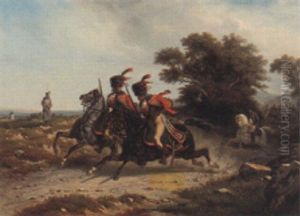Hussards Escortant Napoleon