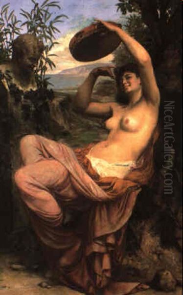 Femme Au Tambourin - view 1