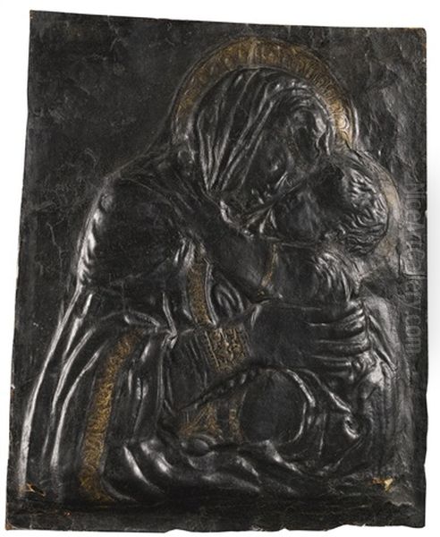 Relief With The Virgin And Child - view 1