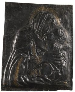 Relief With The Virgin And Child by Bartolomeo Bellano