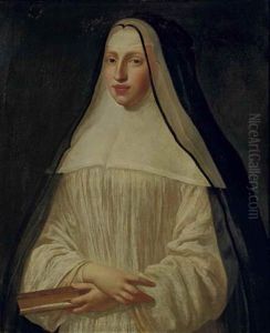 Portrait D"une Religieuse Carmelite