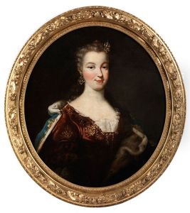 Portrait Der Franzosischen Konigin Maria Leszczynska, 1703 - 1768
