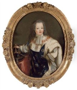 Louis Xv Le Bienaime Enfant by Alexis-Simon Belle