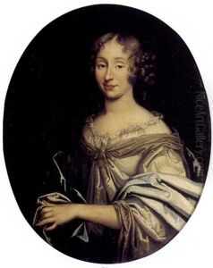 Portrait De Jeune Femme by Alexis-Simon Belle