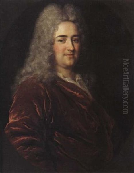 Portrait D'homme A La Veste Rouge - view 1