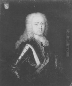Portrait Of A Nobleman Wearing Armour And A Green Sash