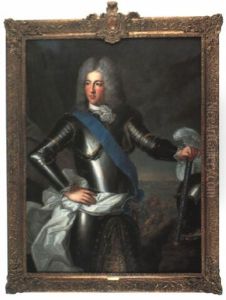 Portrait Des Ludwig Heinrich Prinz Von Cond,-bourbon by Alexis-Simon Belle