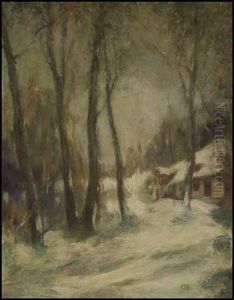 The Winter Road by Charles Ernest de Belle