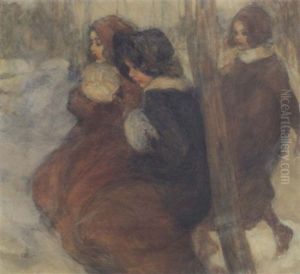 The Three Sisters by Charles Ernest de Belle
