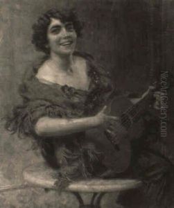 The Gypsy Singer by Gaetano Bellei