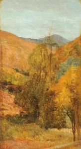 Au Pied Des Montagnes by Jean Joseph Francois Bellel