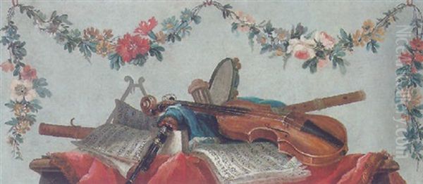 Stille Life With Musical Instruments - view 1