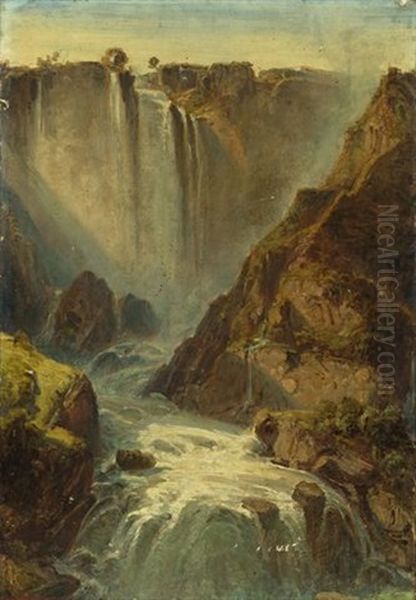 Das Wasserfall Von Terni - view 1