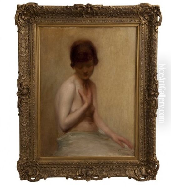 Study Of A Young Girl - view 1