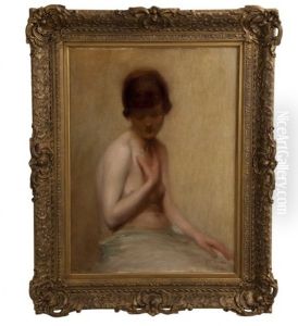 Study Of A Young Girl by Albert De Belleroche