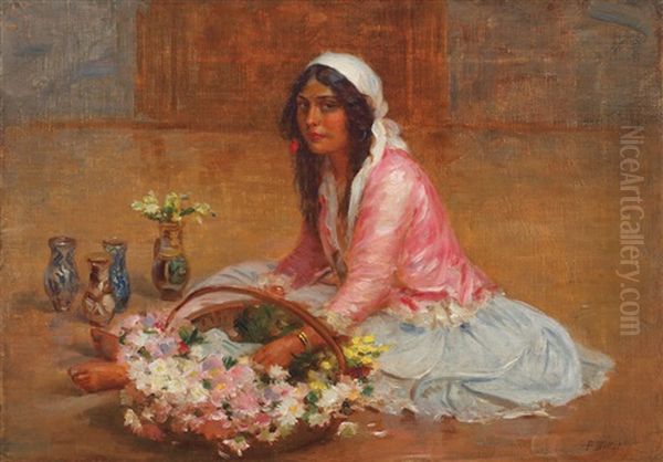 The Beautiful Flower Girl - view 1