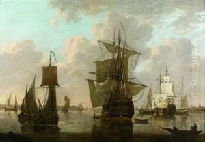 Navires Hollandais by Jacob Adriaenz. Bellevois