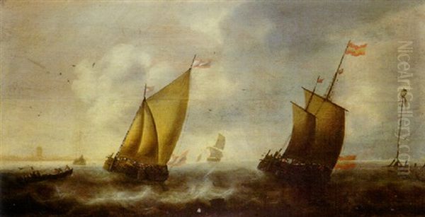 Segelschiffe Vor Der Kuste - view 1