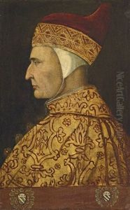 Portrait Of Doge Cristoforo Moro by Gentile Bellini