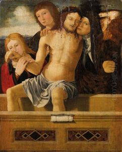 The Entombment Of Christ by Giovanni Bellini