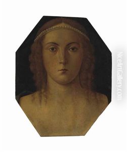 Head Of A Girl by Giovanni Bellini