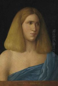 Portrait Of A Young Man, Bust-length by Giovanni Bellini