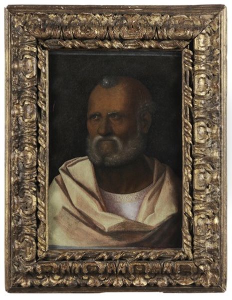Bearded Man (saint Peter?) - view 1