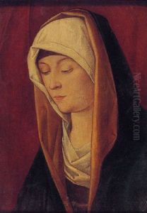 Head Of A Woman by Giovanni Bellini