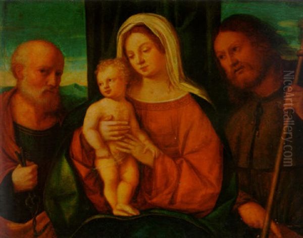 The Madonna And Child With Saint Peter And Saint Roch - view 1