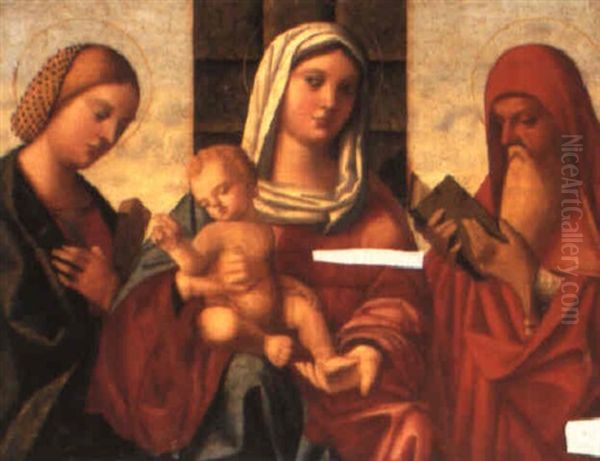 The Madonna And Child With St. Jerome And A Female Saint - view 1