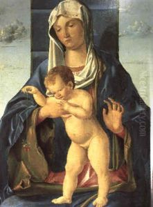 Vierge Tenant L'enfant En Pied Vierge Tenant L'enfant En Pied