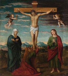 Golgotha by Jacopo Bellini