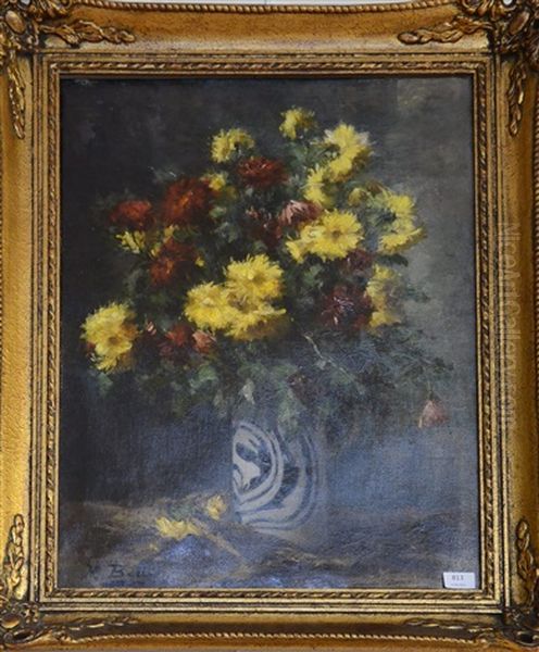 Peinture Signee Hubert Bellis (70 X 50cm) - view 1