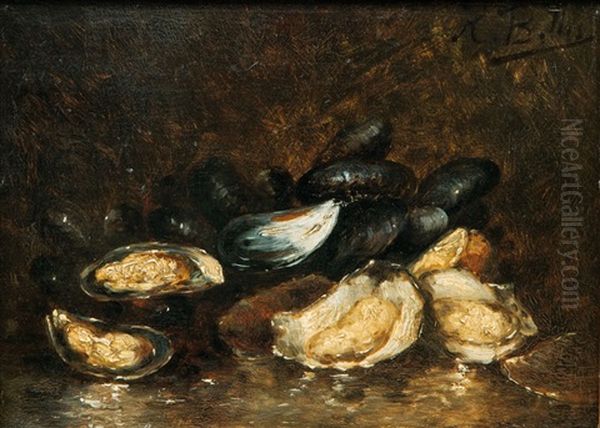 Still Life With Oysters And Mussels - view 1