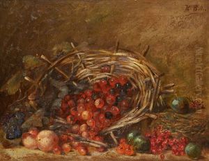 Le Panier De Cerises by Hubert Bellis
