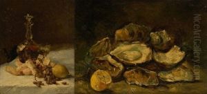 Nature Morte (+ Another; 2 Works) by Hubert Bellis