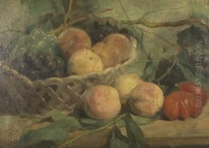 Still Life With Grapes And Peaches Still Life With Grapes And Peaches