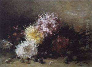Stilleven Met Bloemen En Druiven Stilleven Met Bloemen En Druiven