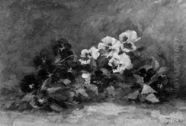 Blumenstilleben Mit Stiefmutterchen - view 1