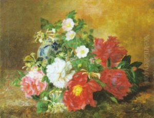 Bloemenstilleven by Hubert Bellis