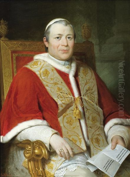 Portrait Du Pape Pie Ix - view 1