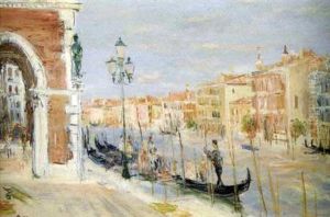 Le Marche Aux Poissons A Venise, Pres Du Rialto